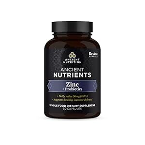Ancient Nutrition Probiotics and Zinc Supplement, ...