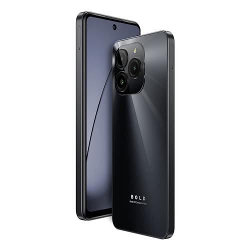 Image of BLU | Bold K10 | 2024 | 3-Day Battery | Unlocked | 6.6 inch HD+ Infinity Display | 128 /4GB | Triple 50MP Camera | US Version | US Warranty | Black