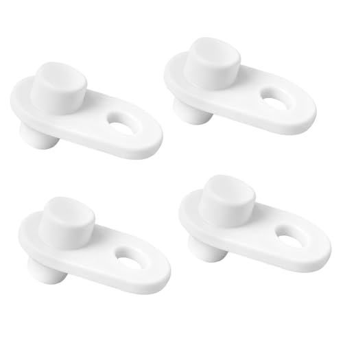 Image of 4 Pack Shoe Cabinet Hinge Stopper Replacement Part #116713