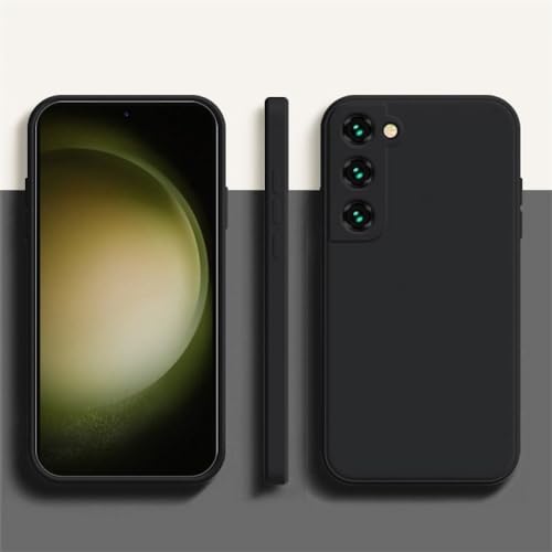 Coque silicone pour Samsung Galaxy S22 protection souple noire