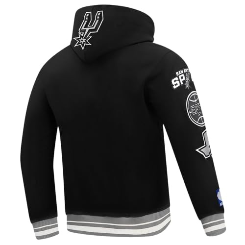 Image of Pro Standard Mens NBA Retro Classics Brushed Back French Terry Pull Over Hoodie