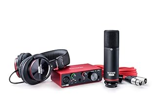 Focusrite Scarlett Solo Studio (terza Generazione), pacchetto Interfaccia Audio USB - Per Chitarristi, Cantanti E Produttori, Con Microfono A Condensazione E Cuffie, Per Registrare