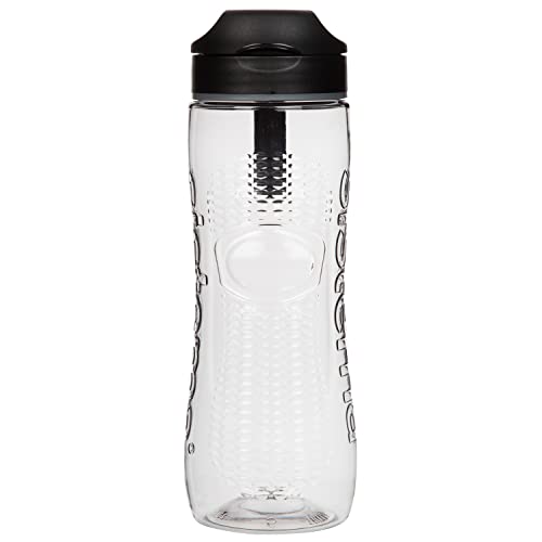 Sistema Hydrate Beverage/Water Bottle, 27 Oz, Black #TOP5