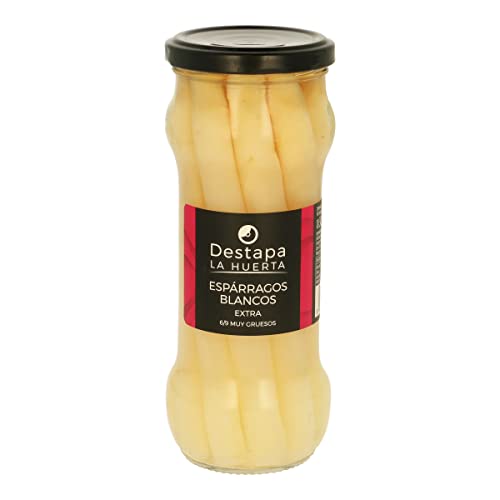 DESTAPA LA HUERTA espárragos blancos 6/9 piezas frasco 205 gr