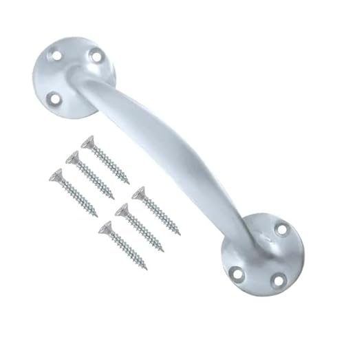 Image of TERF® Heavy Duty Traditional Vintage Style Bow Door Pull Handle Aluminium 150mm (6 inch) Including Fixing Screw for Kitchen Cupboard Cabinet Drawer Door Pull Handle - Pack of 1