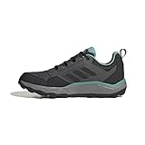 Schnürverschluss adidas Damen Tracerocker 2.0 Gore-TEX Trail Running Sneaker, Grey six/core Black/Grey Three, 42 2/3 EU