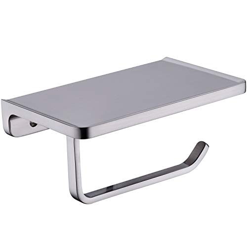 Best Brushed Nickel Bathroom Wall Shelf
