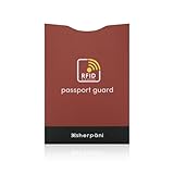 Sherpani RFID Passport Shield, RFID Blocking Travel Passport, Passport Holder Wallet Pocket (Cider)