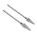 2Pcs Nail Drill Bits Set for Manicure Grinding, Nail Gel Removal with High Wear and Efficient Nail Polishing, Suitable for All Electric Grinders