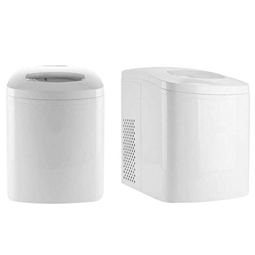 Máquina automática para hacer cubitos de hielo pequeña blanca miniatura 2