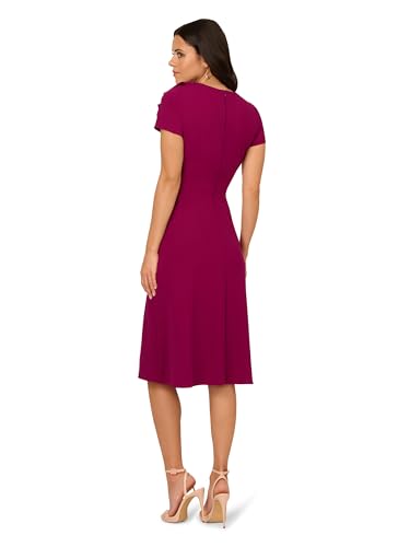 Adrianna Papell Women's Ruffle Bodice Midi Dress2