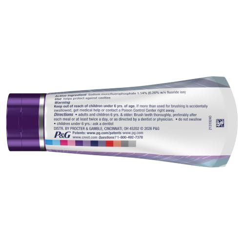 Crest 3DWhite Brilliance Deep Stain Remover Dazzling Mint Toothpaste - 2.1oz
