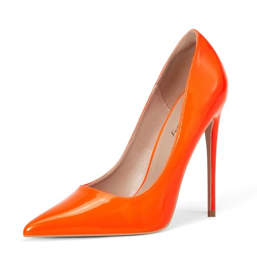 Image of Elisabet Tang High Heels, Women Pumps Pointed Toe Stilettos 4.7 inch /12cm Sexy Heels Party Shoes