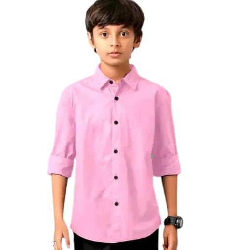 Cotton Full Sleeves Checkered Shirt for Boys Regular Fit-image-13