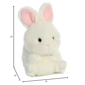 Auroraroundrollypetbunbunbunnystuffedanimaladorablecompanionsonthegofunwhite5inches Urban Country Home Decor Aurora round rolly pet bunbun bunny stuffed animal adorable companions on the go fun white 5 inches urban country home decor