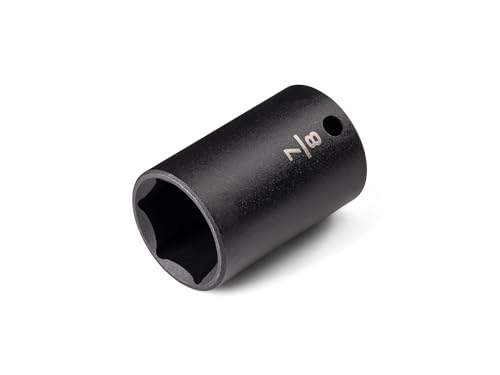 Image of TEKTON 3 /8 Inch Drive x 7 /8 Inch Semi-Deep 6-Point Impact Socket | SID14022