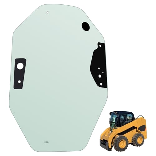 Image of 258-4071 Front Cab Door Glass Fits for Caterpillar CAT C-Series | 246C 256C 262C 272C 272D 277C 279C 287C 289C 297C 299C 299D, 2584071