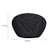 Aosekaa Kayak Back Cushion Kayak Backrest Thick Black Padded Replacement EVA Kayak Seat Pad Kayak Back Pad, 15 inch x 11 inch