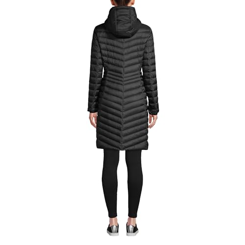 Lands' End Women's Ultralight Packable Long Down Coat2