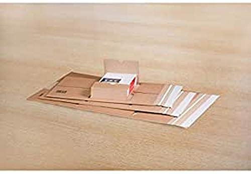 Carton d'expédition marron A4+ 335x275x80 mm lot de 10 boîtes postales pour colis