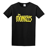 monkees groupon 100%Cotton The Monkees Logo Mens Cotton Tshirt Size L