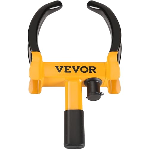 Vevor 2 PACKS UNIVERSAL WHEEL LOCK Wheel Lock, 2 Packs Universal Wheel Clamp Lock, Adjustable Anti Theft Trailer Lock Wheel Clamp thumb #8