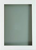Protección: el marco de fotos de plástico plexiglás de la ventana frontal del certificado artístico conserva su foto ofreciendo protección contra arañazos, abolladuras, decoloración y otros daños.