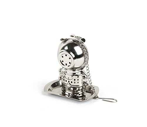 Kikkerland Jacques the Tea Infuser and Drip Tray