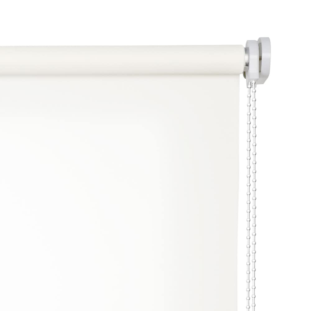 Tende a rullo per interni traslucide 200x250 cm Bianco avorio | Tenda a rullo traslucida termica per finestre e porte interne qualità Premium. Larghezza tessuto 199 cm StoresDeco