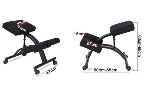 Chaise à genoux réglable contre le mal de dos au bureau - 4