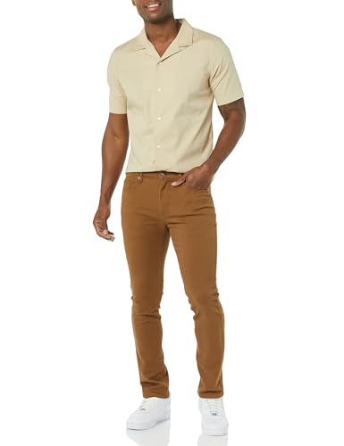 Pantalon chino decontracte et extensible coupe classique coton stretch homme - 3