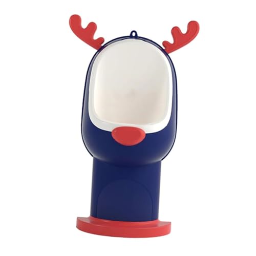FOYTOKI 男の子用トイレトレーニング小便器 立て置き 壁掛け可能 可能な段高さ かわいい動物デザイン 自立式幼児用尿器