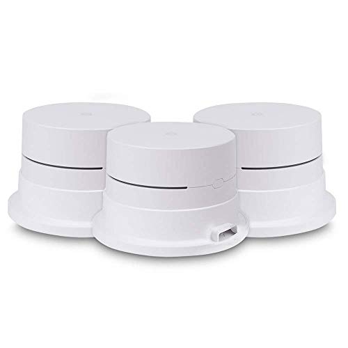 KKmoon Suporte de montagem de mesa de parede para suporte de segurança do Google Wifi branco