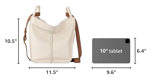 Image of The Sak Los Feliz Crossbody Purse - Women's Leather Handbag For Everyday & Travel - Cross Body With Adjustable Shoulder Strap