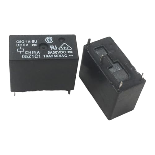 Relais G5Q-1A-EU DC5V composant electromagnetique durable 10A 250V