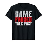 Photo Gallery gioco pausa talk fast gamer regalo per teen boys son law maglietta Photo Gallery gioco pausa talk fast gamer regalo per teen boys son law maglietta
