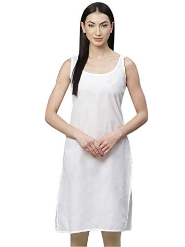 Image of Ada Womens Terivoile Cotton Suit Full Slip /Camisole (Pack of 2) A301831