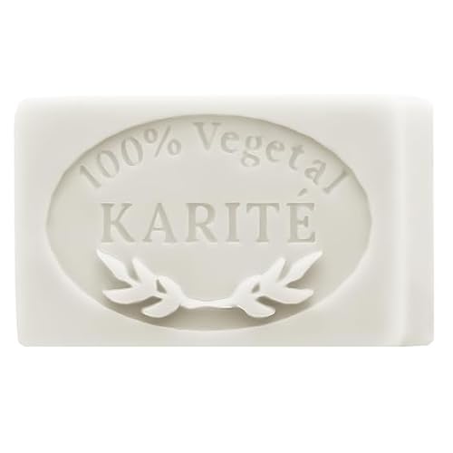 Stampo in silicone per sapone con burro di karitè | ideale per fare saponi e cosmetici solidi | Resistente e flessibile | 6,5 x 4 x 2 cm | 100% vegetale