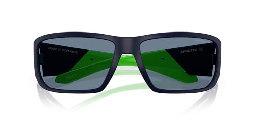 Image of ARNETTE Man Sunglasses Matte Black Frame, Dark Grey Lenses, 64MM
