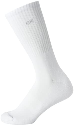 Image of Calvin Klein Womens Crew Socks - 8 Pack Soft Cushioned Athletic Crew Socks for Women for Running and Workout