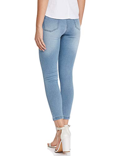 Image of Amazon Brand - INKAST Women's Mid Rise Cropped Length Stretchable Slim Fit Jeans