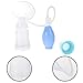 Healifty Manual Hand Pump Breast Milk Container Breastfeeding Tool with Silicone Suction Cup for New Mothers Baby Feeding