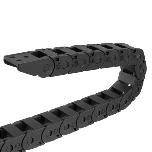 Porte-câbles à chaîne type R18 10x11 mm en plastique pour guidage CNC