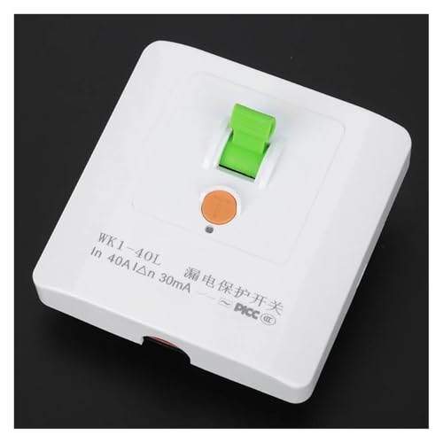 Interruptor de enchufe de pared con protector de fugas de 40A para aire acondicionado 6