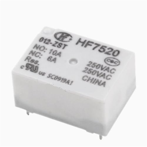Relais 4 broches HF7520-5-ZST 16A composant électronique fiable pour automatisme local
