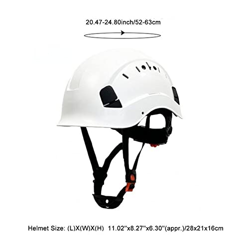 Casque de construction et de sécurité industriel ABS pour chantier extérieur