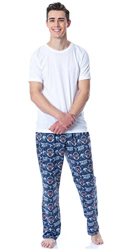 Marvel Mens' The Falcon Captain America Tossed Print Pajama Pants2
