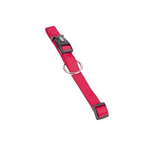 Nobby Halsband “Classic” rood L: 50-65 cm; B: 25 mm