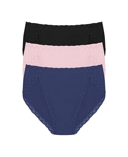 Image of Natori Women's Pima Bliss French Cut Briefs 3 Pack