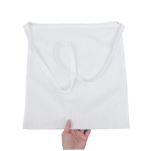 PRETYZOOM Static Reusable Garment Pouch with Shoulder Strap Storage Bag for Cleanroom Environments for Electrostatic Clothing and Versatile Use4